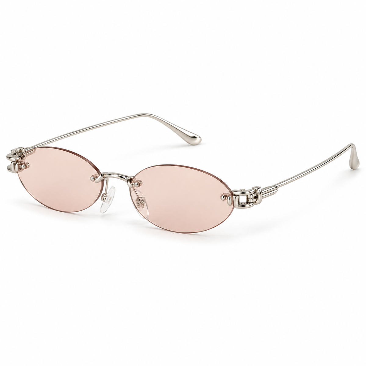 Buckle Pop Oval Sunglasses