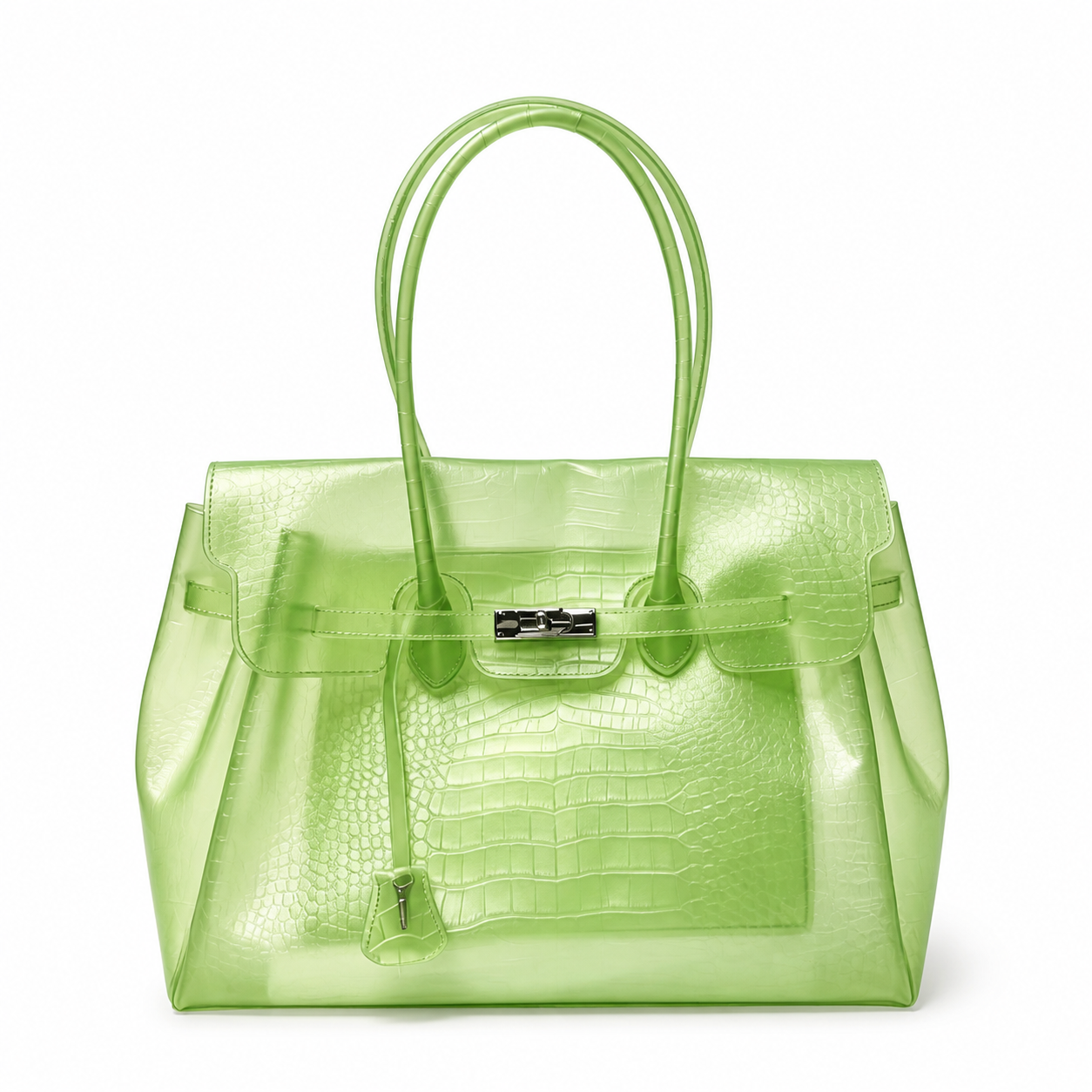 Miss Bear Croc Pop Jelly Tote